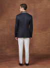 CLASSIC NAVY BLUE CONTRAST IVY JACKET