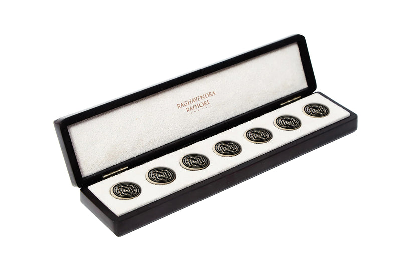 OBSIDIAN ORBIT BUTTONS SET