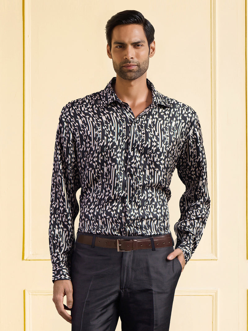 NOIR RHYTHM PRINTED SHIRT