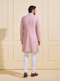 THE DUSKY ELEGANCE: LIGHT PINK ACHKAN