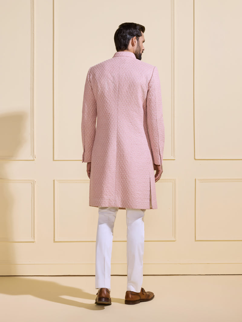 THE DUSKY ELEGANCE: LIGHT PINK ACHKAN