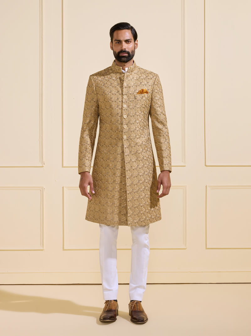 GILDED TAPESTRY: TIMELESS EMBROIDERED ACHKAN