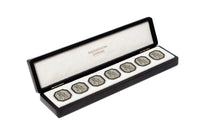 RR MONOGRAM OCTAGONAL BUTTON