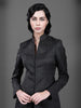 JACQUARD LONG BANDHGALA JACKET