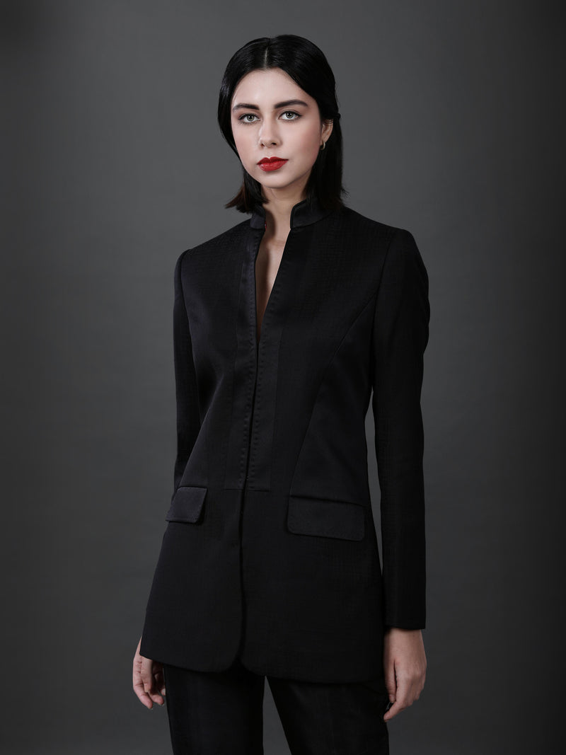 THE PRINCESS PANELLED BANDHGALA JACKET