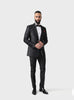THE ARCHED PATTERN TUXEDO JACKET