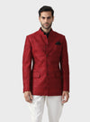 THE POMPEIIAN RED BANDHGALA JACKET