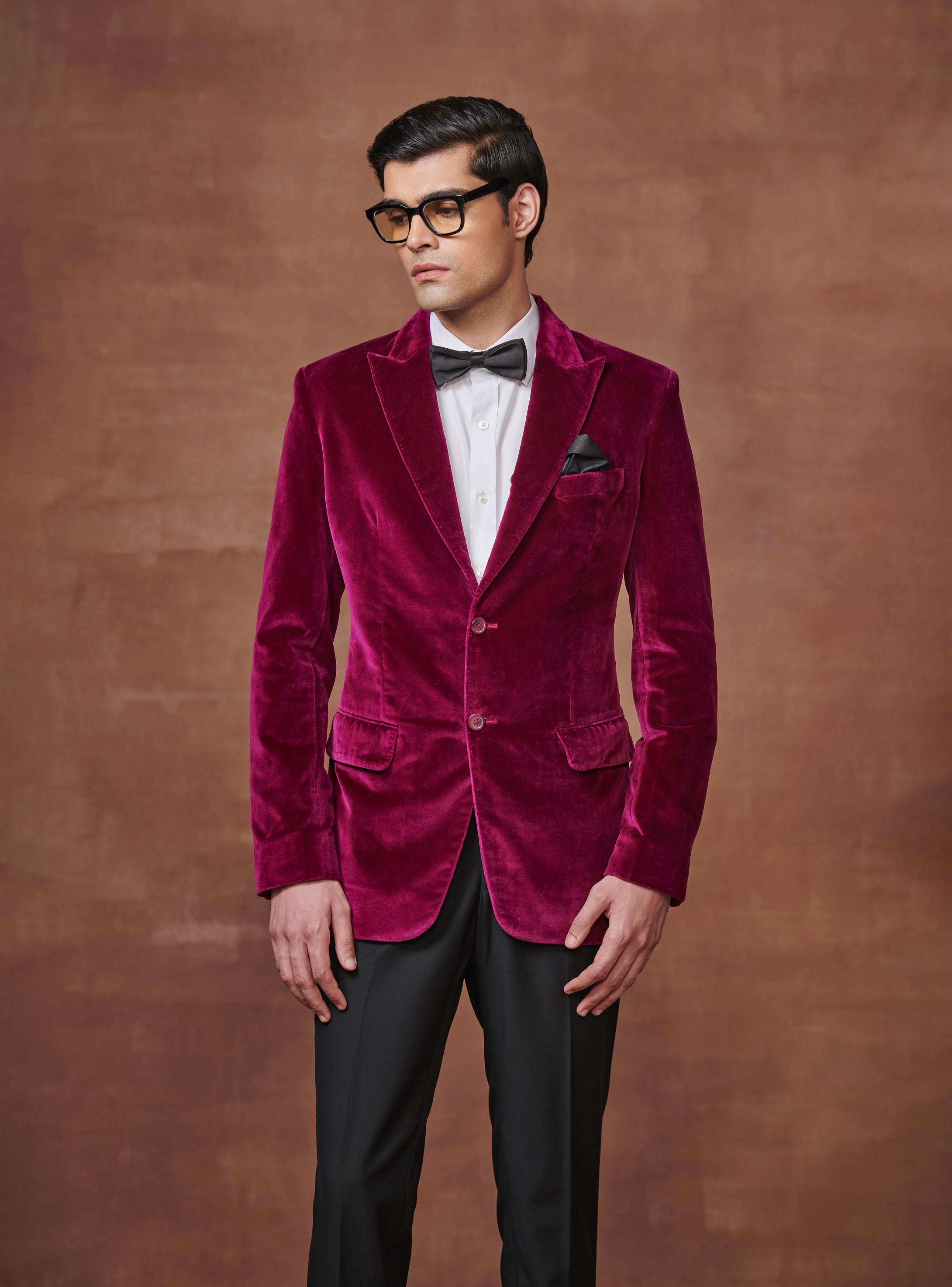 Costume Mariage Veste Croise Homme Rouge Bordeaux Veste Smoking