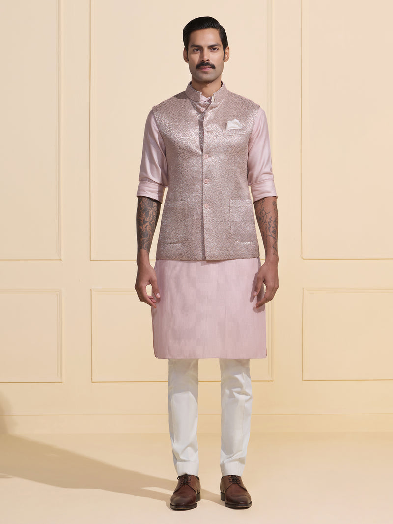 THE IRIS GLOW: A SHIMMERING LUXE WAISTCOAT