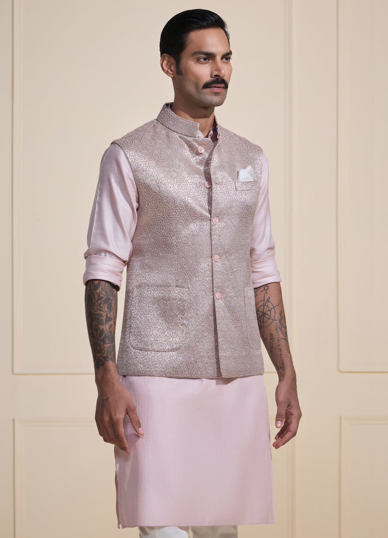 THE IRIS GLOW: A SHIMMERING LUXE WAISTCOAT