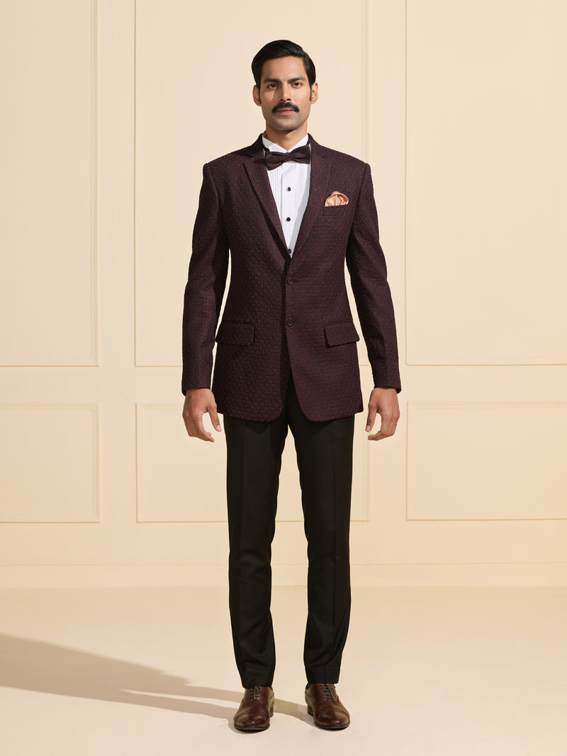 THE GILDED WINE: TEXTURED REGAL TUXEDO
