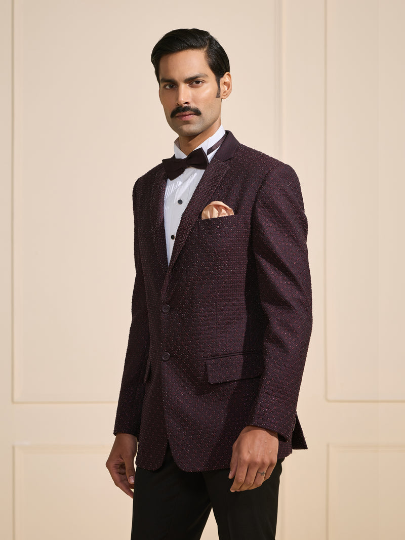 THE GILDED WINE: TEXTURED REGAL TUXEDO