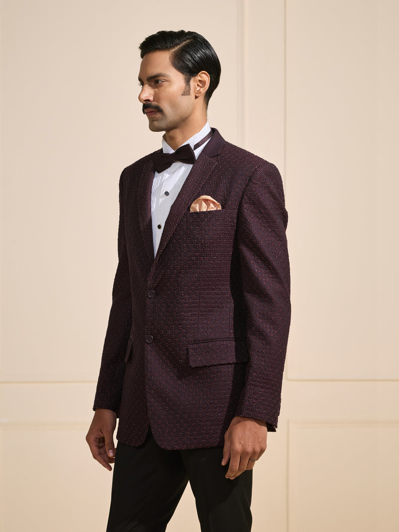 THE GILDED WINE: TEXTURED REGAL TUXEDO