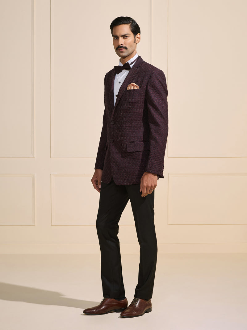 THE GILDED WINE: TEXTURED REGAL TUXEDO