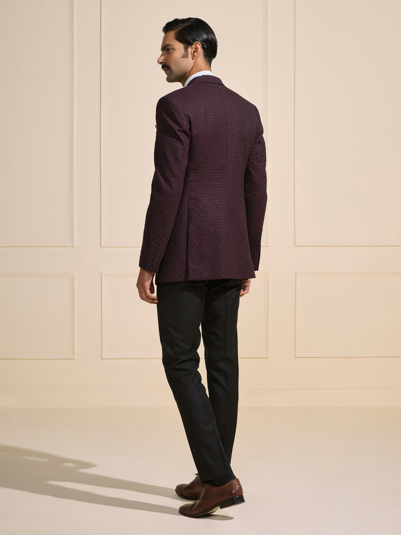THE GILDED WINE: TEXTURED REGAL TUXEDO