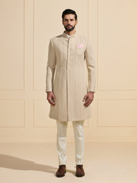 THE SERAPHIC WHITE TEXTURED ACHKAN