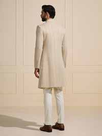 THE SERAPHIC WHITE TEXTURED ACHKAN