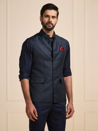 THE MIDNIGHT DAPPER: TAILORED CLASSIC WAISTCOAT
