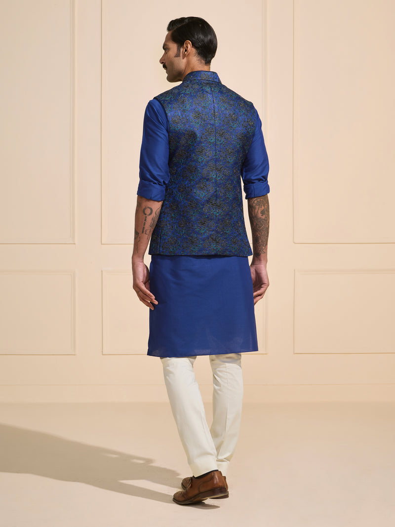 THE AZURE BOTANICAL LUXE WAISTCOAT