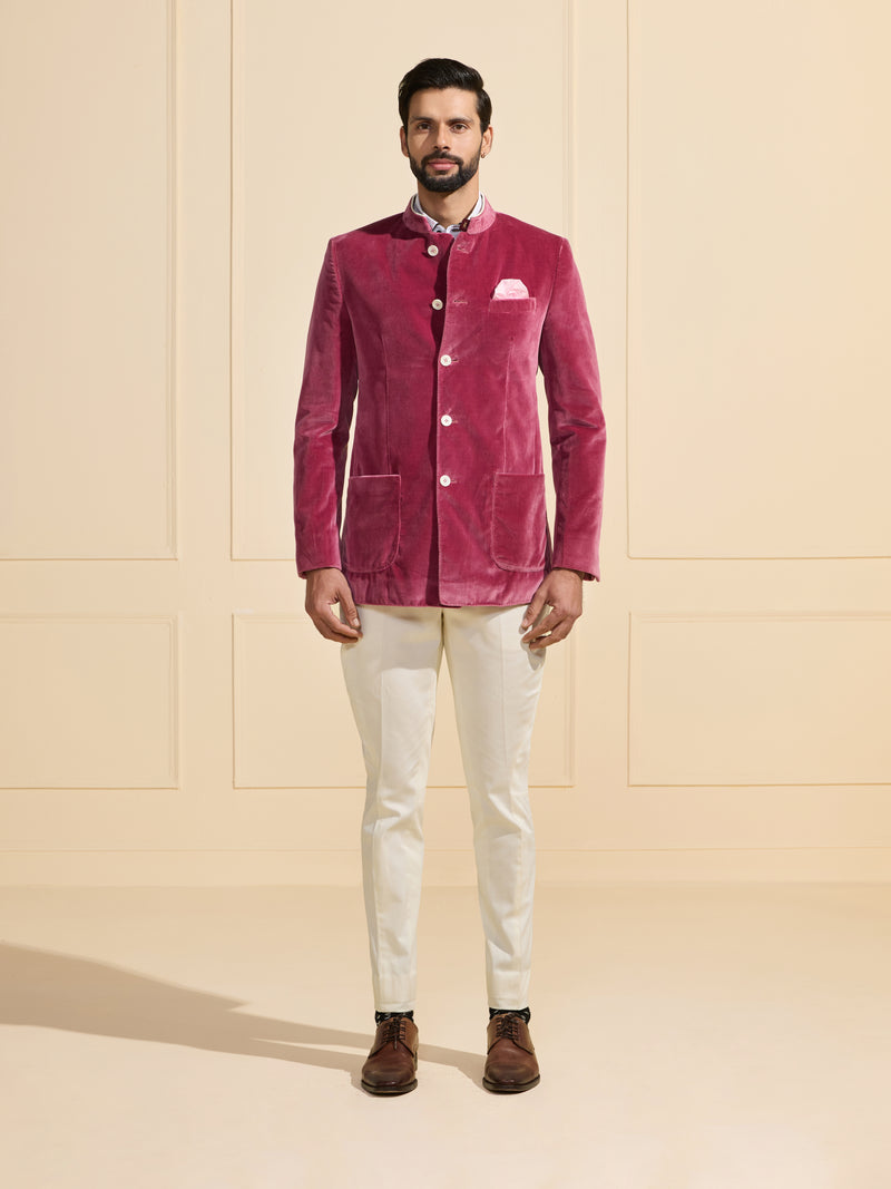 THE ROSÉ VELVET SPLENDOR COCKTAIL BANDHGALA