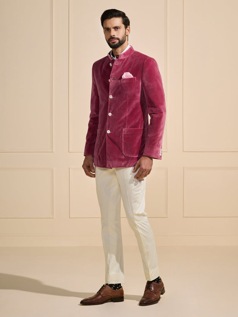 THE ROSÉ VELVET SPLENDOR COCKTAIL BANDHGALA