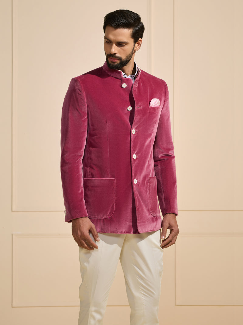 THE ROSÉ VELVET SPLENDOR COCKTAIL BANDHGALA