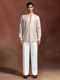 LINEN KIMONO JACKET