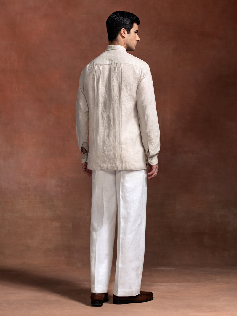 LINEN KIMONO JACKET
