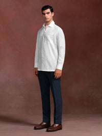 WHITE POCKET SHIRT