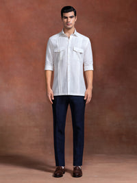 THE LATTICE POCKET SHIRT