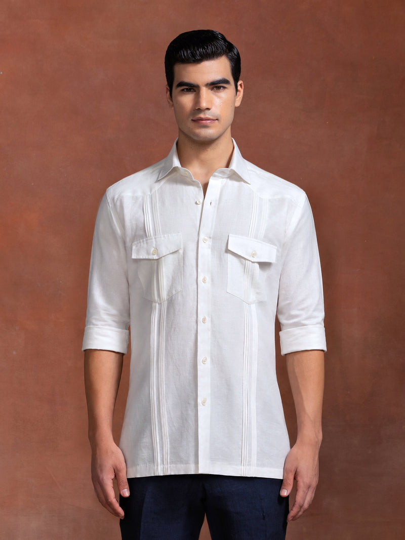 THE LATTICE POCKET SHIRT