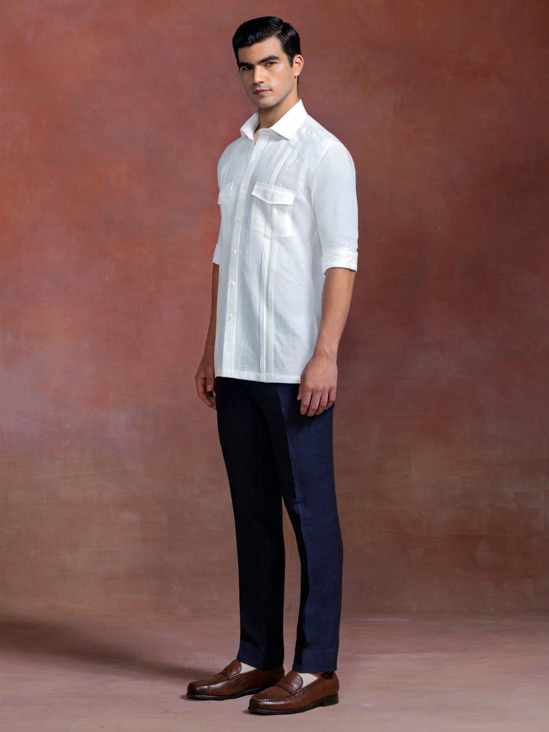 THE LATTICE POCKET SHIRT