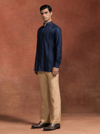 THE MIDNIGHT PLEAT SHIRT