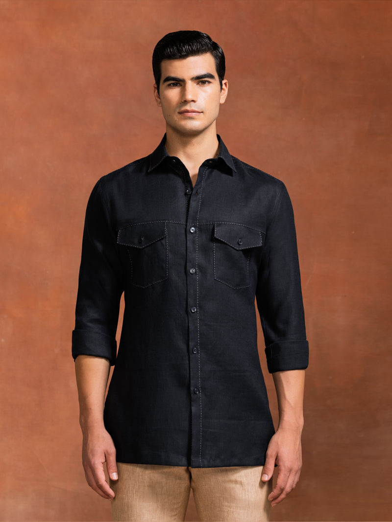 GRAPHITE STITCH SHIRT