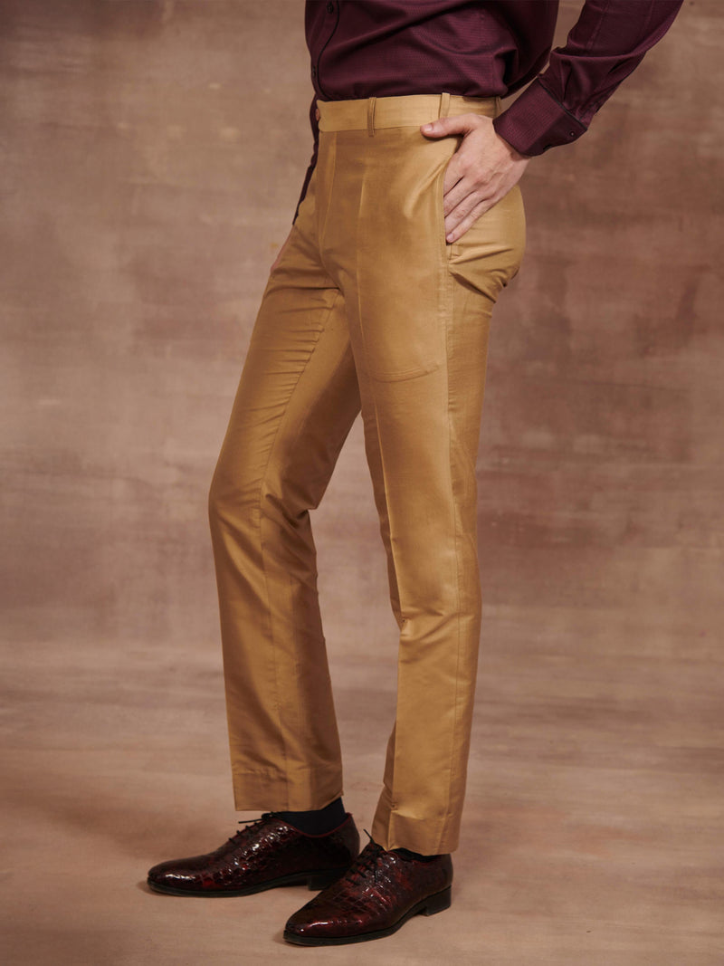 THE SILK TAPERED TROUSER