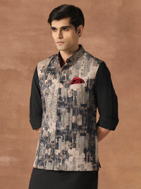 ARCHITECTURAL TRACE WAISTCOAT