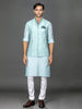 AQUA SILK WAISTCOAT