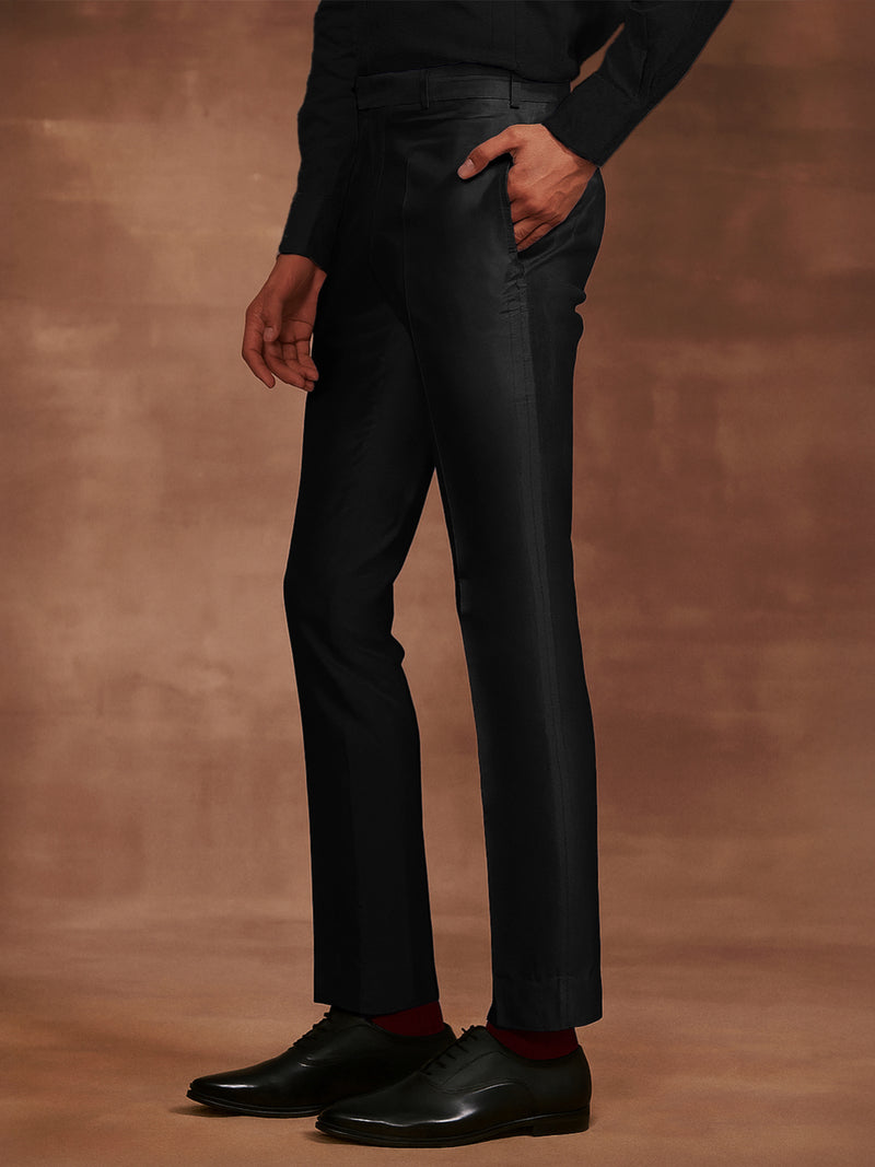 THE SILK TAPERED TROUSER