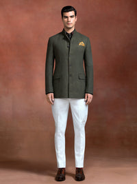 MOSS LINEN JACKET