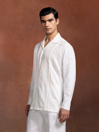 THE IVORY PINTUCK SHIRT