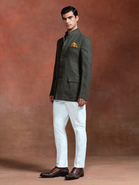 MOSS LINEN JACKET