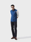 THE ARISTOCRATIC AZURE A BESPOKE BLUE WAISTCOAT