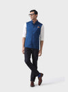 THE ARISTOCRATIC AZURE A BESPOKE BLUE WAISTCOAT