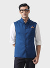 THE ARISTOCRATIC AZURE A BESPOKE BLUE WAISTCOAT