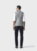 REFINED CHARM THE THREE-PATCH POCKET WOOL WAISTCOAT