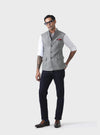 REFINED CHARM THE THREE-PATCH POCKET WOOL WAISTCOAT