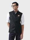 TIMELESS SOPHISTICATION THE BESPOKE BLACK WAISTCOAT