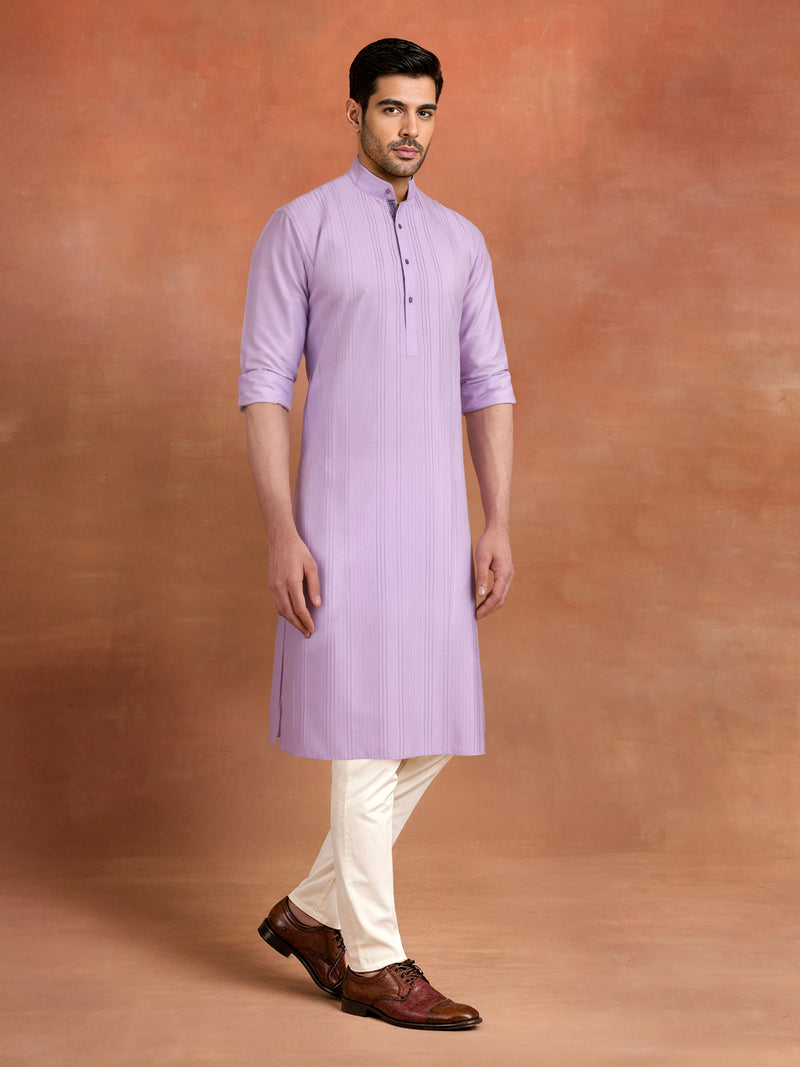 AMETHYST DETAIL KURTA