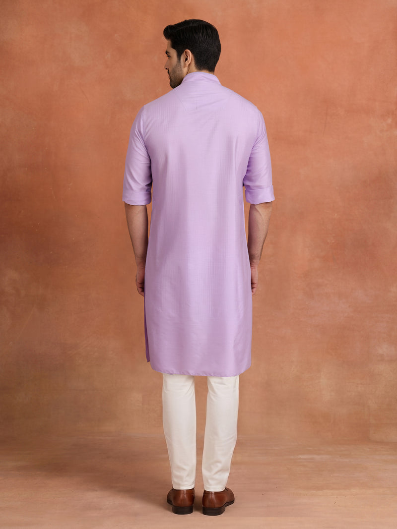 AMETHYST DETAIL KURTA