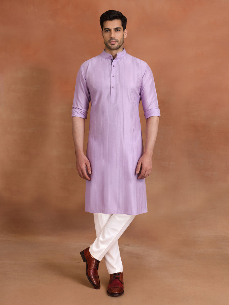 AMETHYST DETAIL KURTA